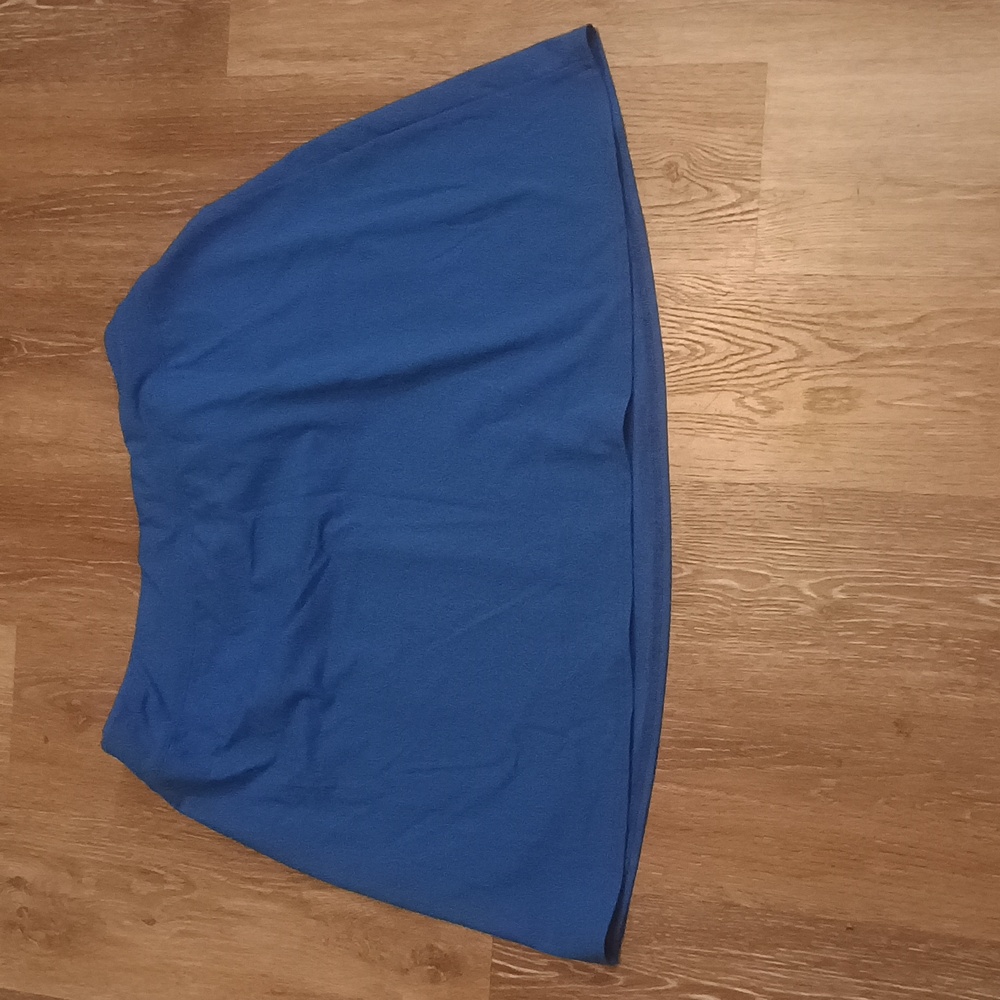 Lands' End Women XL Blue Swim Cover Skirt Swimwear - Picture 7 of 13